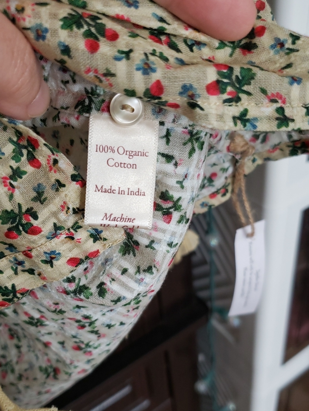 NWT Christy Dawn Amaranta Blouse In "Acorn Meadow", Size XL - Picture 8 of 14